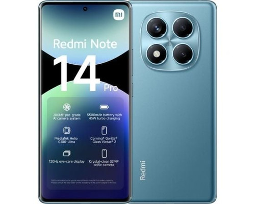 SMARTPHONE REDMI NOTE 14 PRO (8+256GB) BLUE XIAOMI
